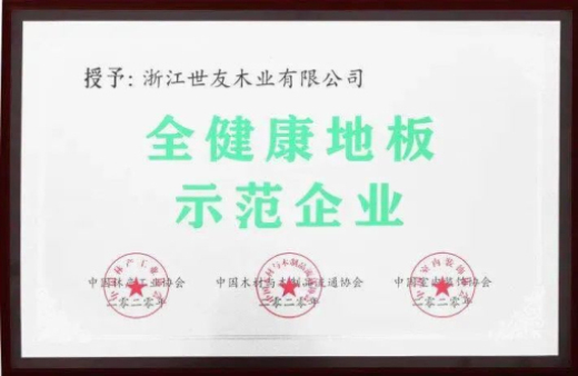 世友地板告訴你，什么叫“全健康地板”！